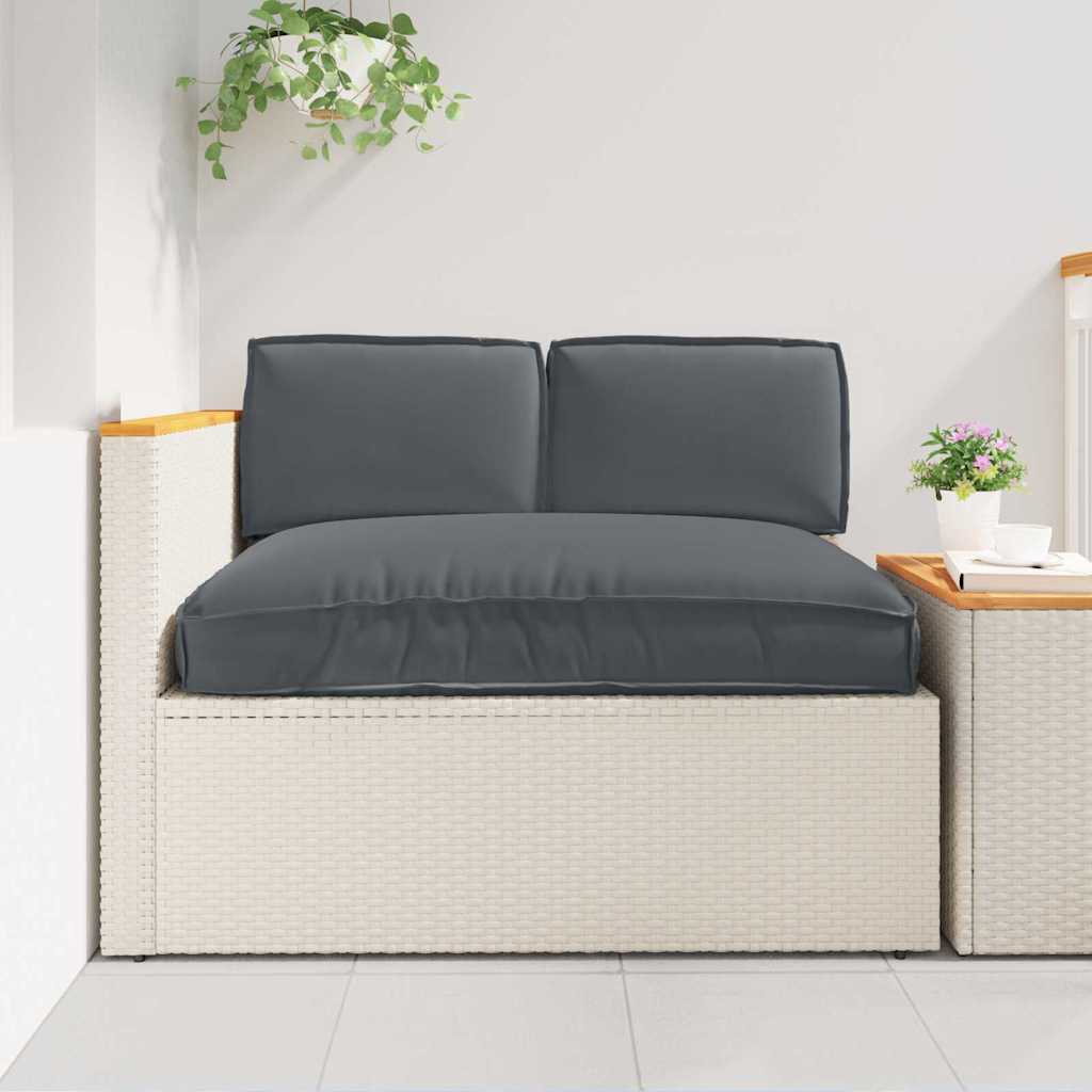 Kissenset 3 pcs Anthrazit Oxford-Stoff