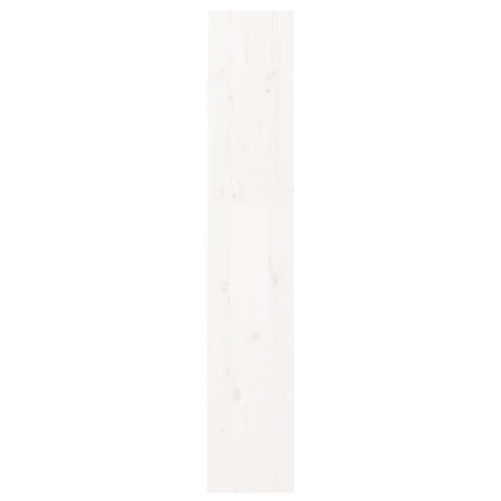 Bücherregal/Raumteiler Grau 60x30x71,5 cm Massivholz Kiefer