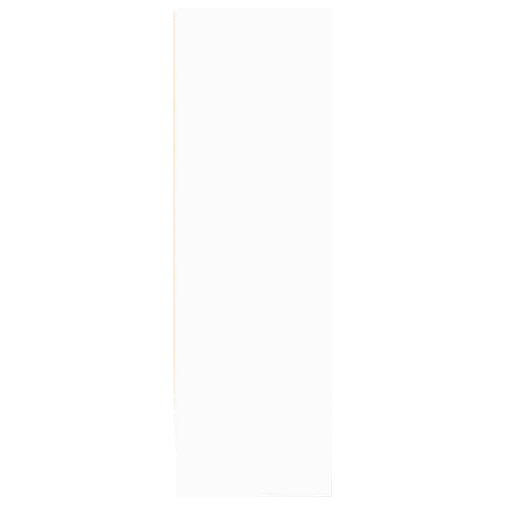 Bücherregal Weiß 40x24x75 cm Holzwerkstoff