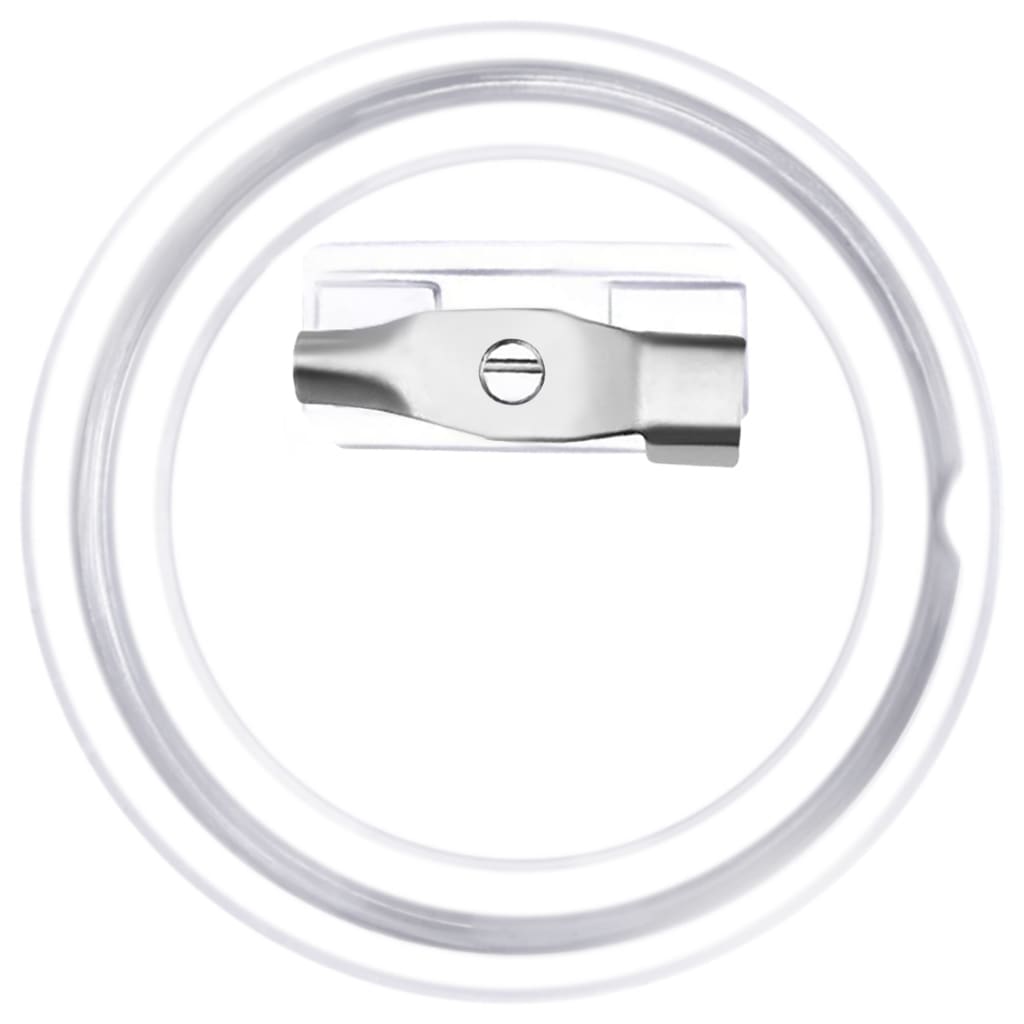 Button-Set mit Anstecknadel 100 Stk. Acryl 44 mm