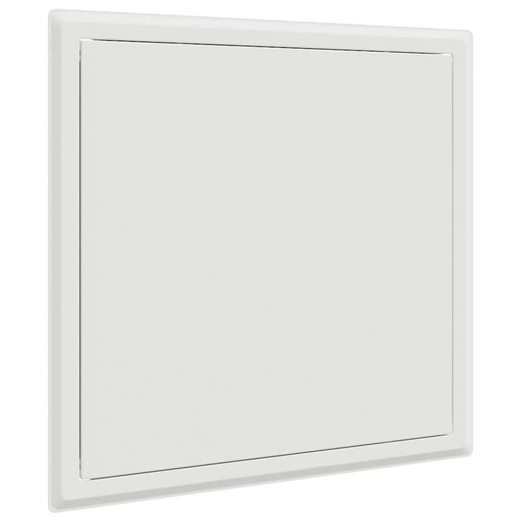 Zugangsklappe 2 pcs Weiß 23 x 23 x 3 cm Stahl