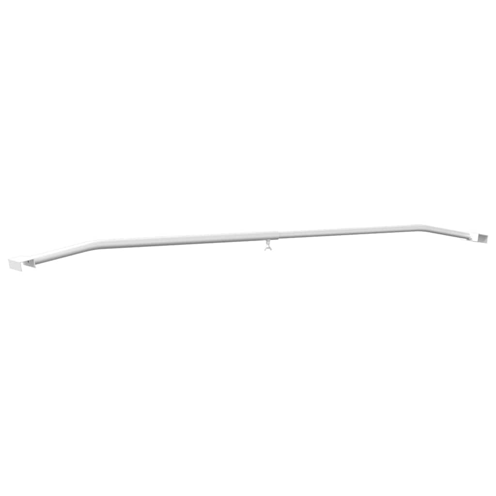 Planehalterung für Anhänger 2 Stk. Silber 102-155 cm Aluminium