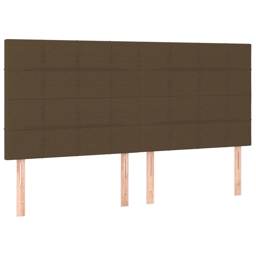 Kopfteil Hellgrau 80x5x118/128 cm Stoff