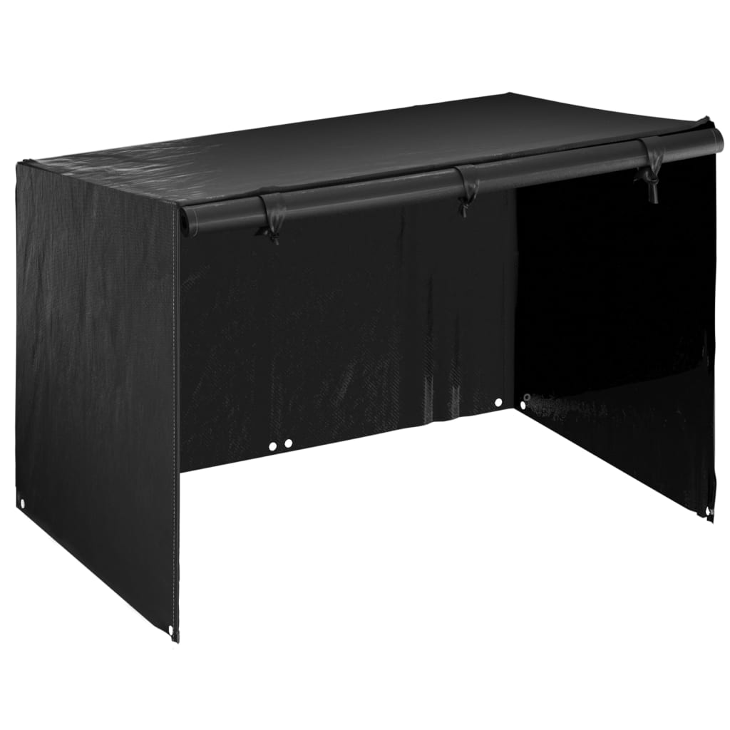 Hollywoodschaukel-Abdeckungen 2 Stk. 10 Ösen 255x145x170 cm