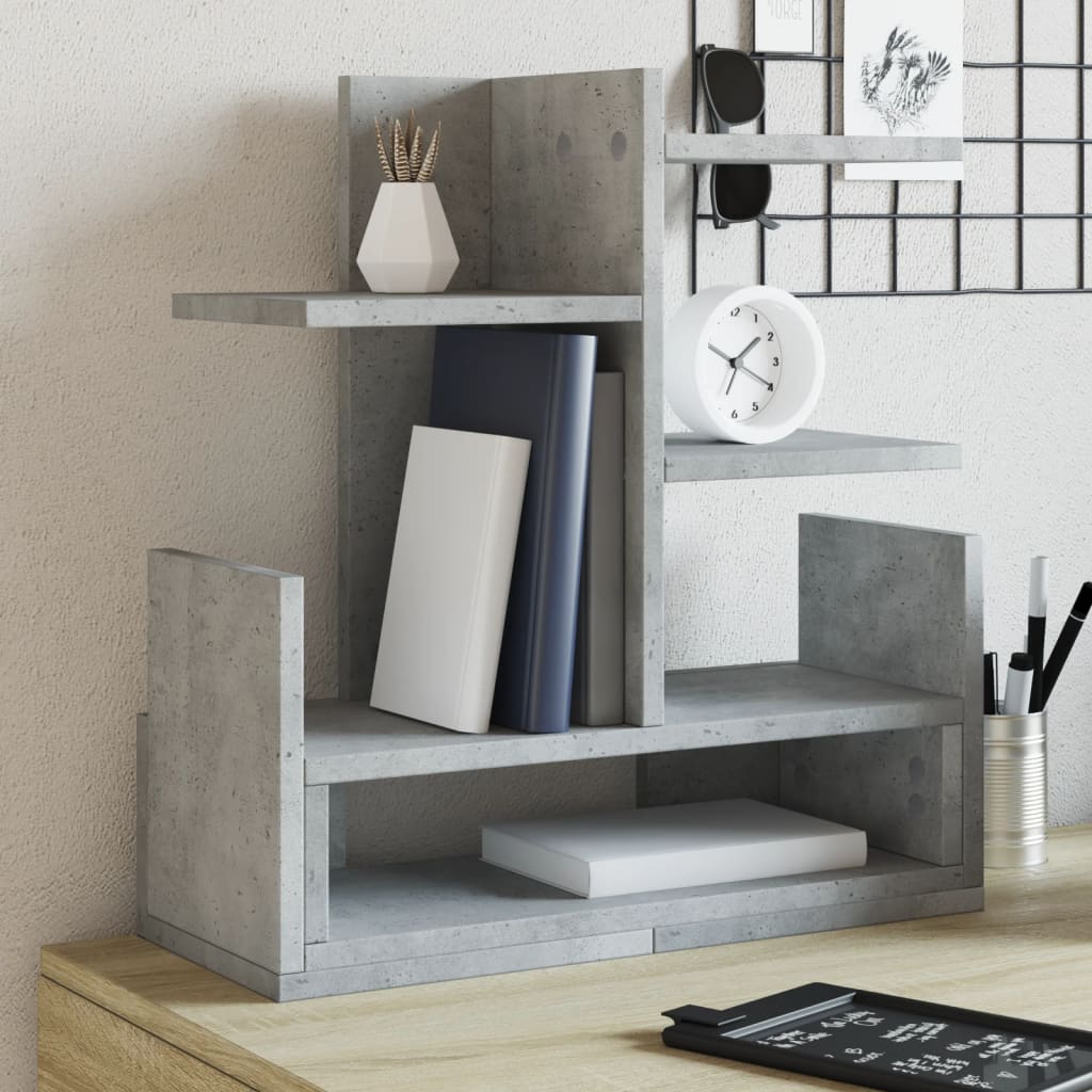 Schreibtisch-Organizer Weiß 49x20x52,5 cm Holzwerkstoff