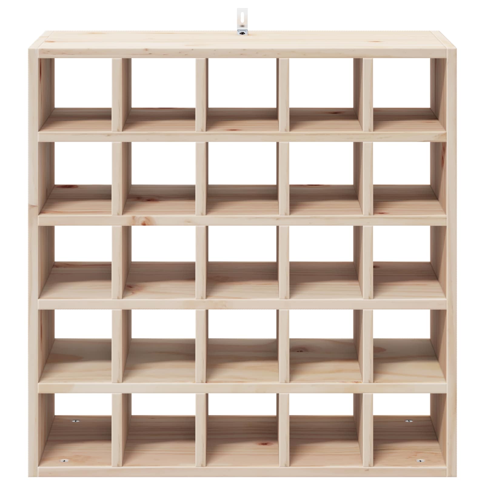 Weinschrank 56 x 25 x 56 cm Massivholz Kiefer