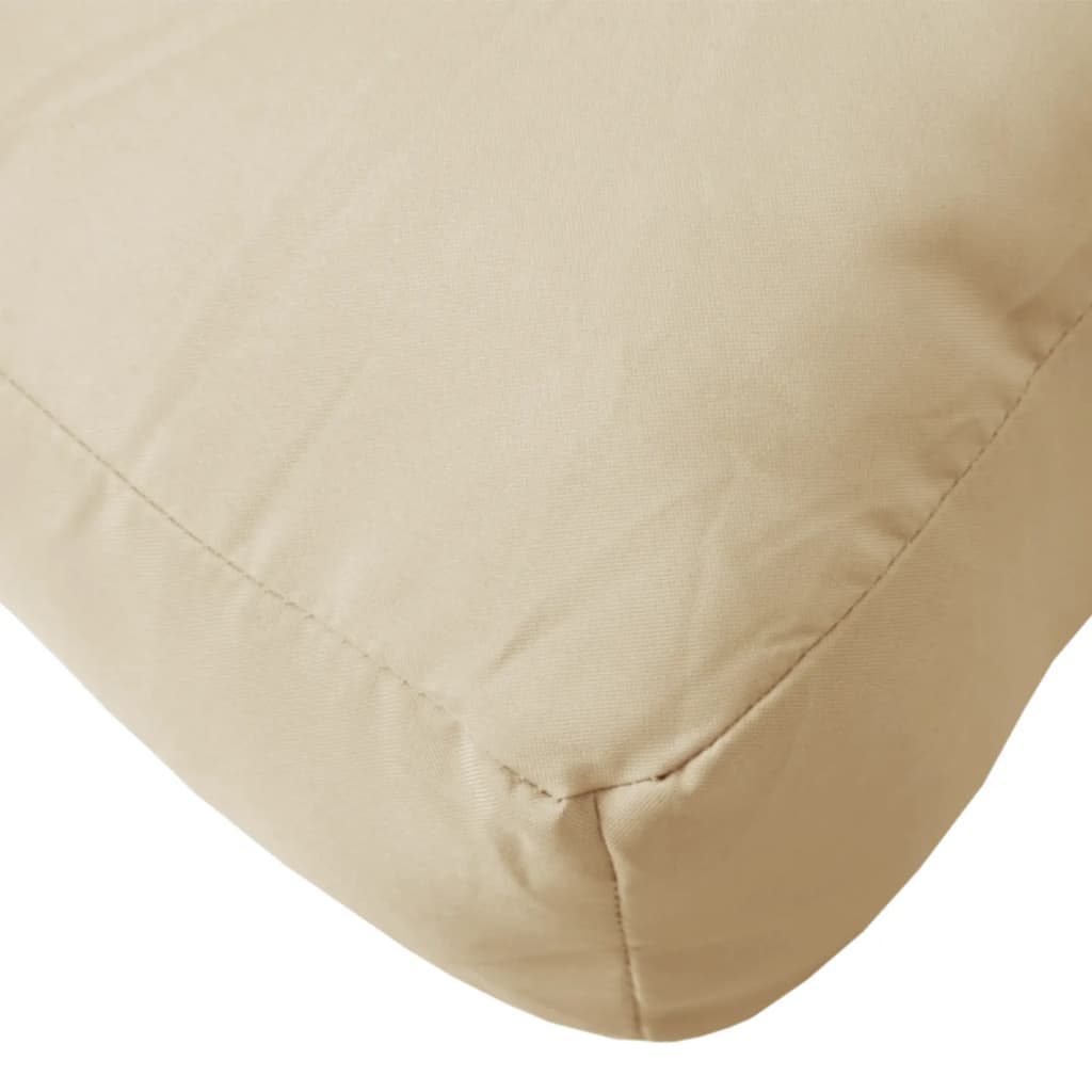 Palettenkissen Blau Weiß Gestreift 58x58x10 cm Oxford-Gewebe