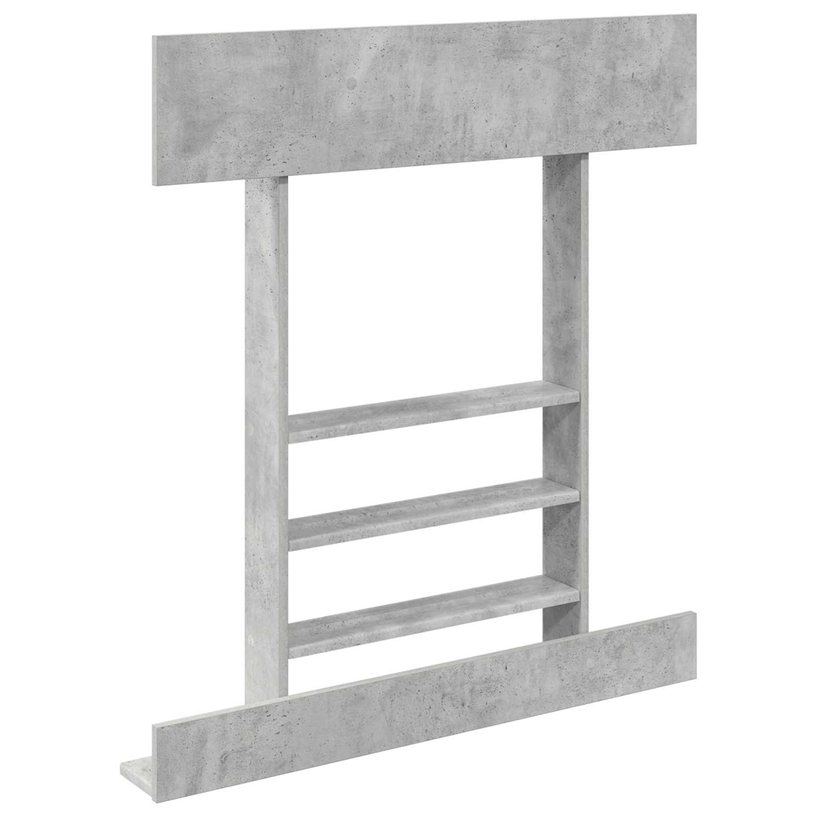 Billardqueue-Ständer Holzwerkstoff 93 x 12 x 103 cm Weiß