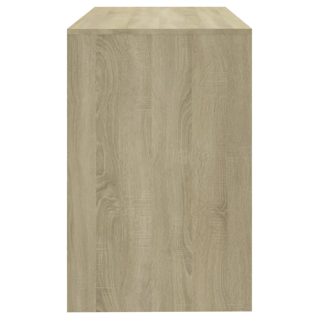 Schreibtisch Weiß 101x50x76,5 cm Holzwerkstoff