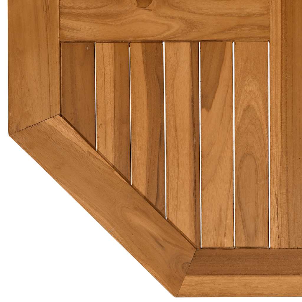 Tischplatte Massivholz Teak Rund 2,5 cm 40 cm