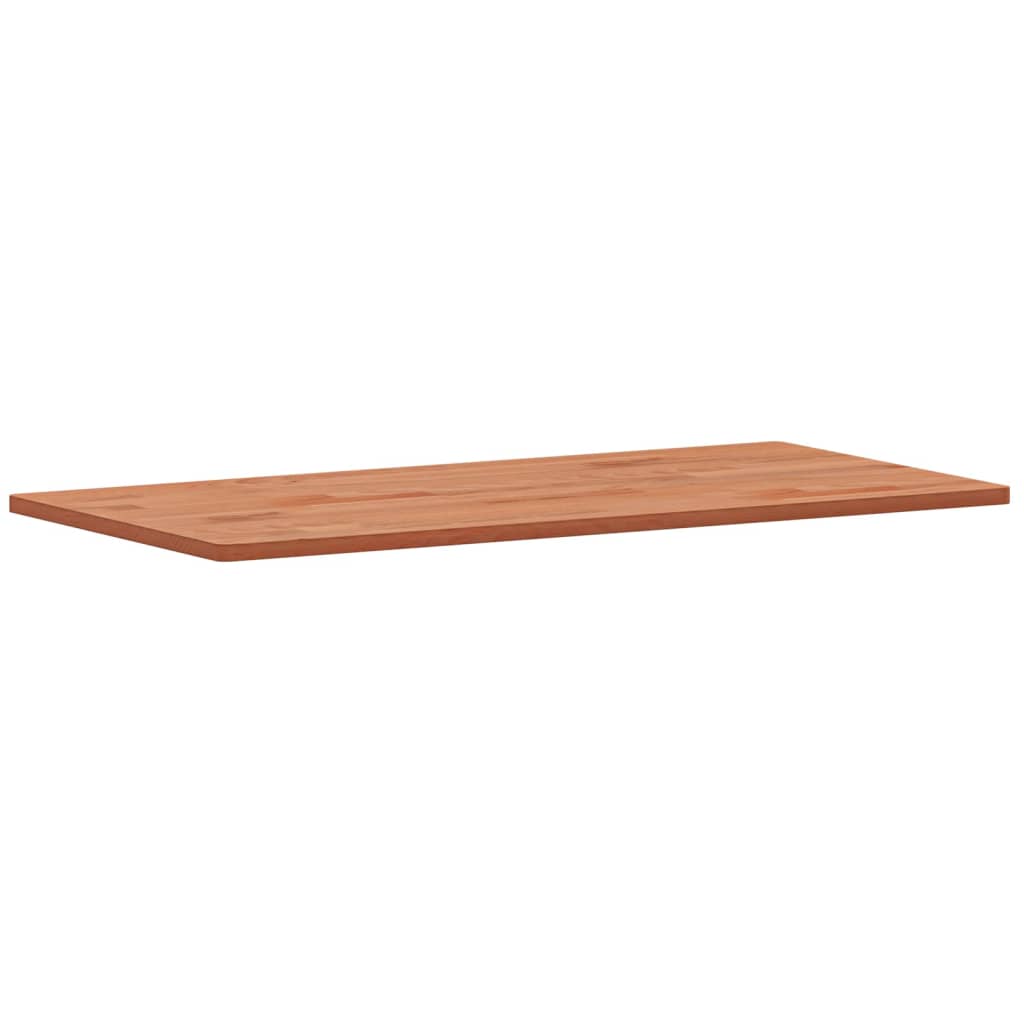 Tischplatte 80x40x1,5 cm Rechteckig Massivholz Buche