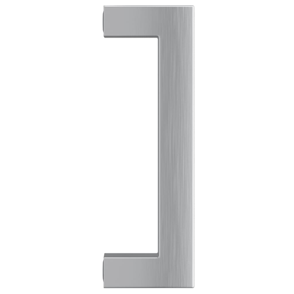Möbelgriffe 10 Stk. Silbern 64 mm Edelstahl