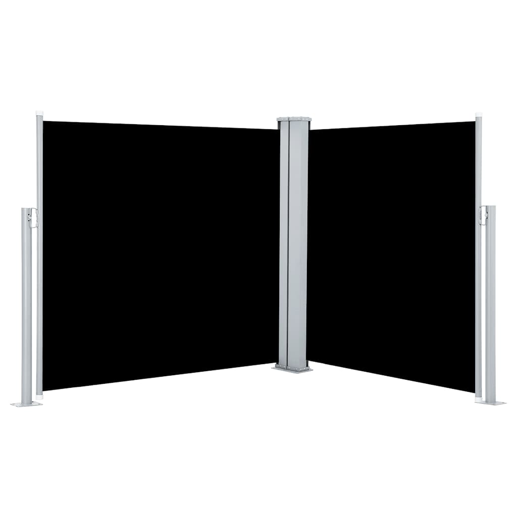 Ausziehbare Seitenmarkise 160×600 cm Braun