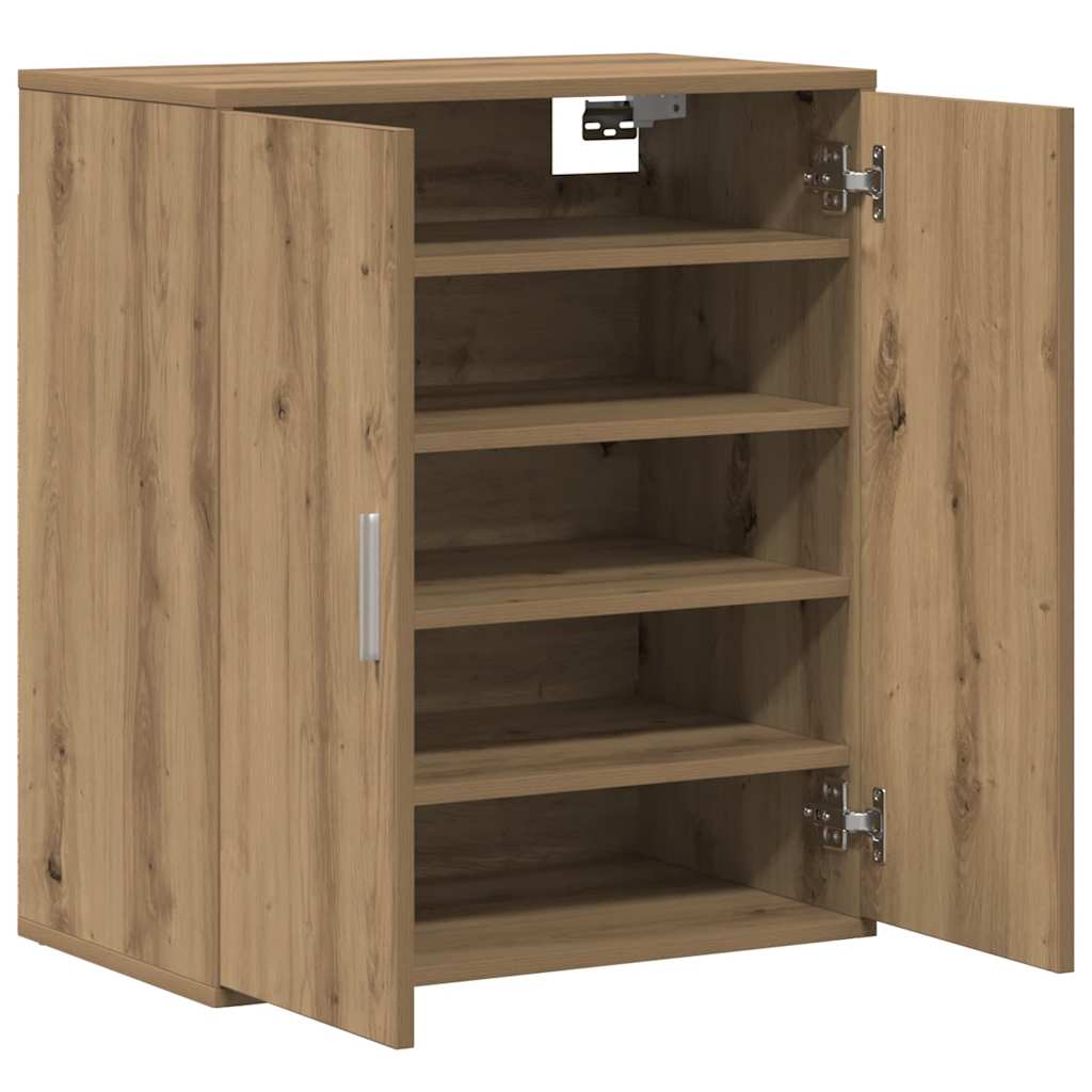 Schuhschrank Weiß 60x35x70 cm Holzwerkstoff