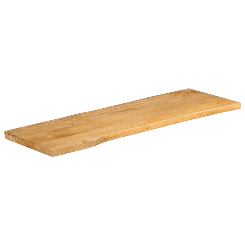 Tischplatte 40x40x2,5 cm Rechteckig Massivholz Akazie Baumkante
