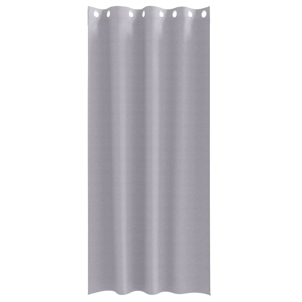 Verdunkelungs-Vorhänge mit Ringen 2 pcs Beige 140 x 140 cm
