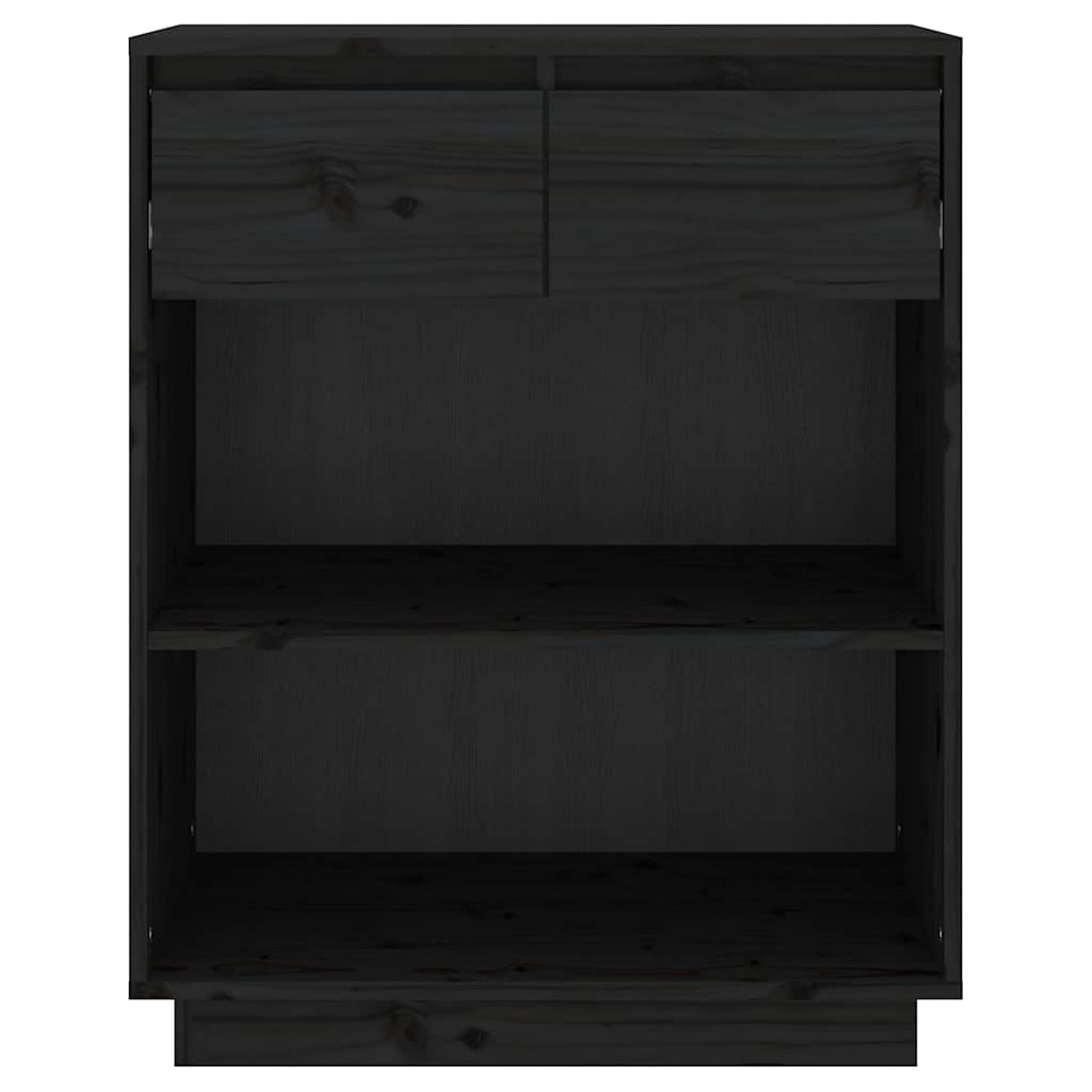 Beistellschrank 60x34x75 cm Massivholz Kiefer