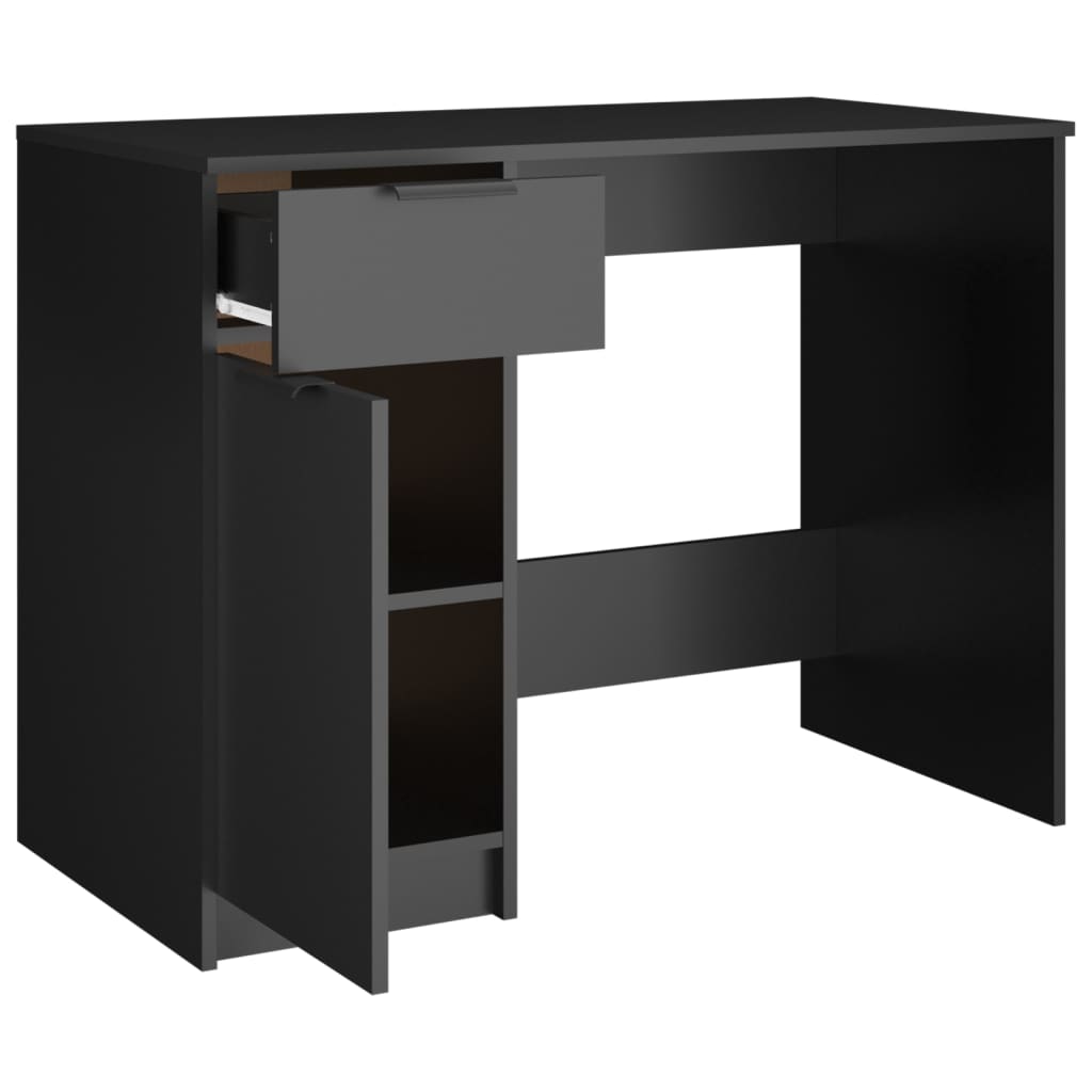 Schreibtisch Weiß 100x50x75 cm Holzwerkstoff