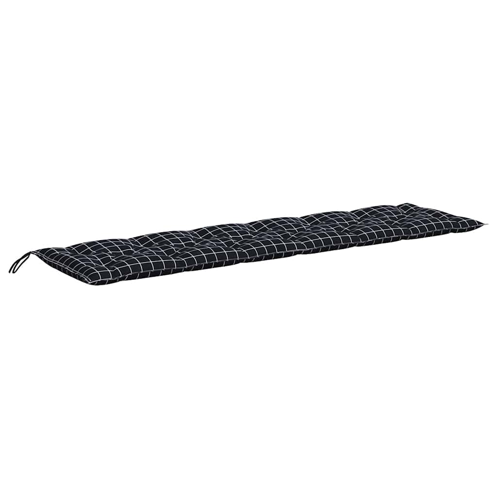 Gartenbank-Auflage Anthrazit 100x(50+50)x7 cm Oxford-Gewebe
