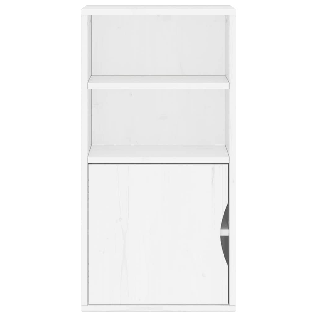 Beistellschrank ODDA 40x24x79 cm Massivholz Kiefer