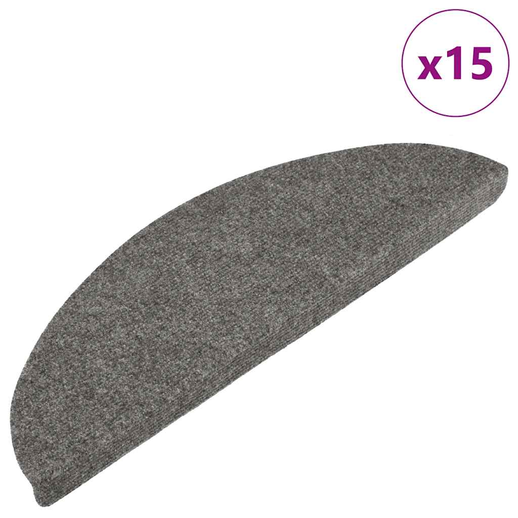 Stufenmatten Selbstklebend 15 Stk. 56x17x3 cm Beige