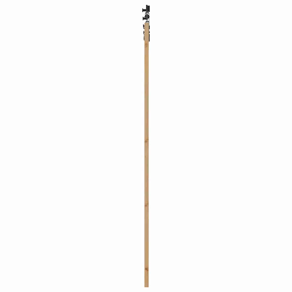 Schiebetür ORKDAL Natürlich und Schwarz 61 x 198,5 cm