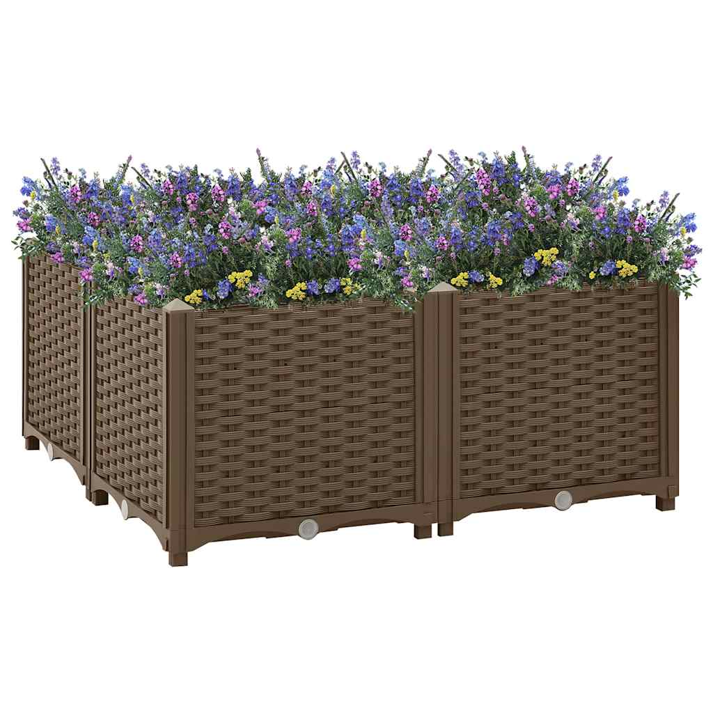Hochbeet 40x40x23 cm Polypropylen