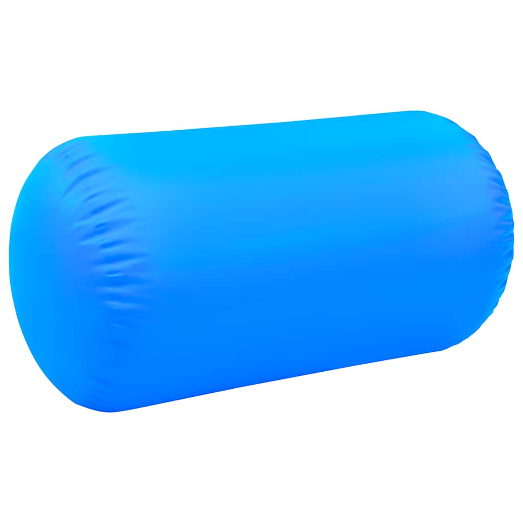 Aufblasbare Gymnastik-Rolle mit Pumpe 100x60 cm PVC Rosa