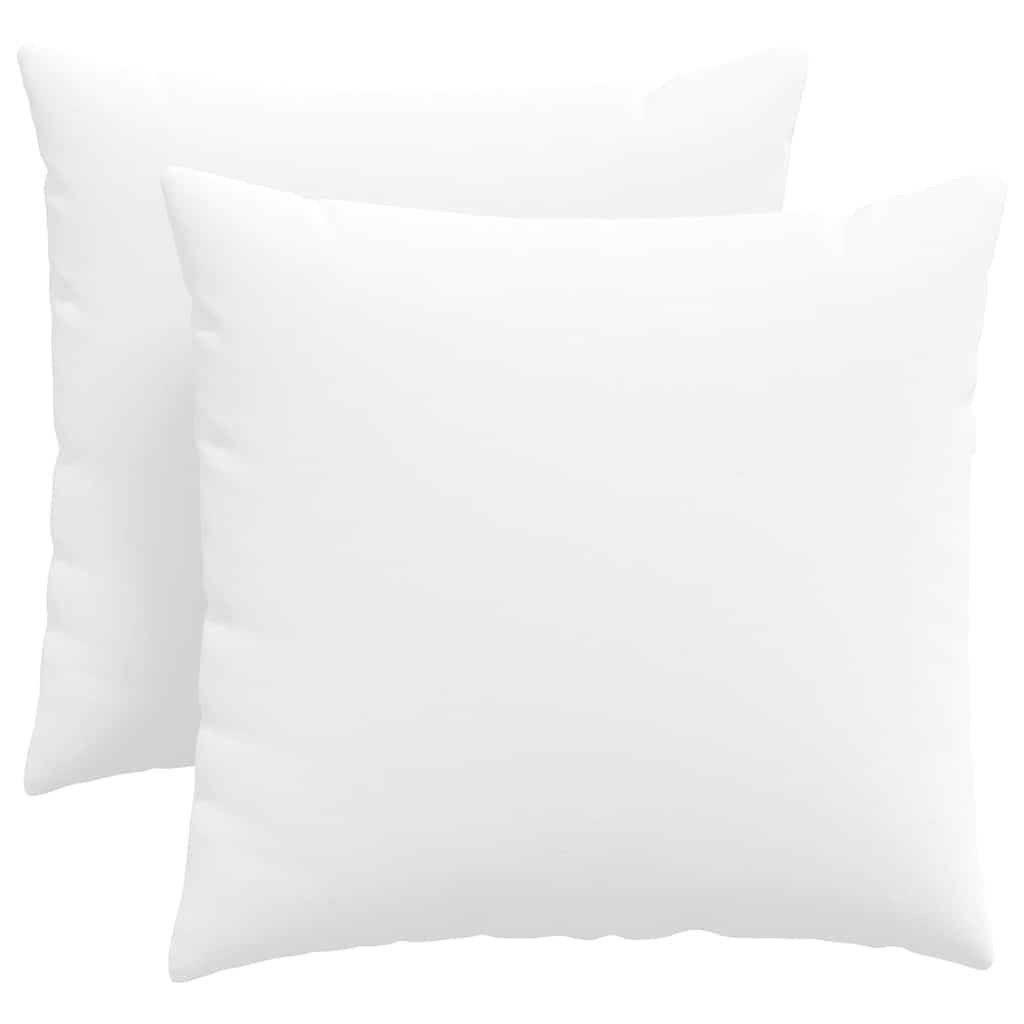 Sofakissen 2 pcs Hellgrau 50 x 30 cm Stoff