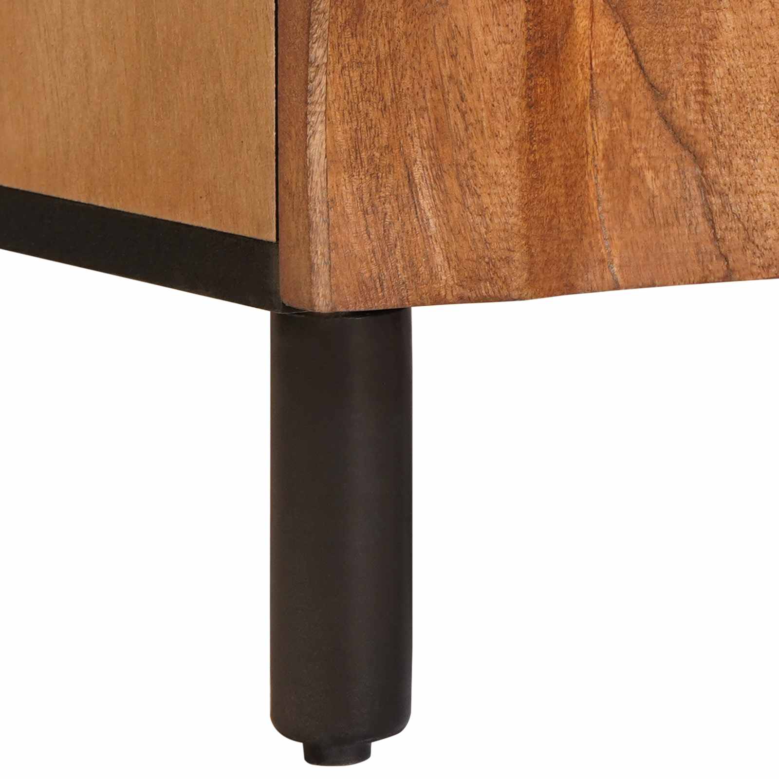 Sideboard mit Tür Weiße gewaschene Oberfläche 60 x 33 x 75 cm