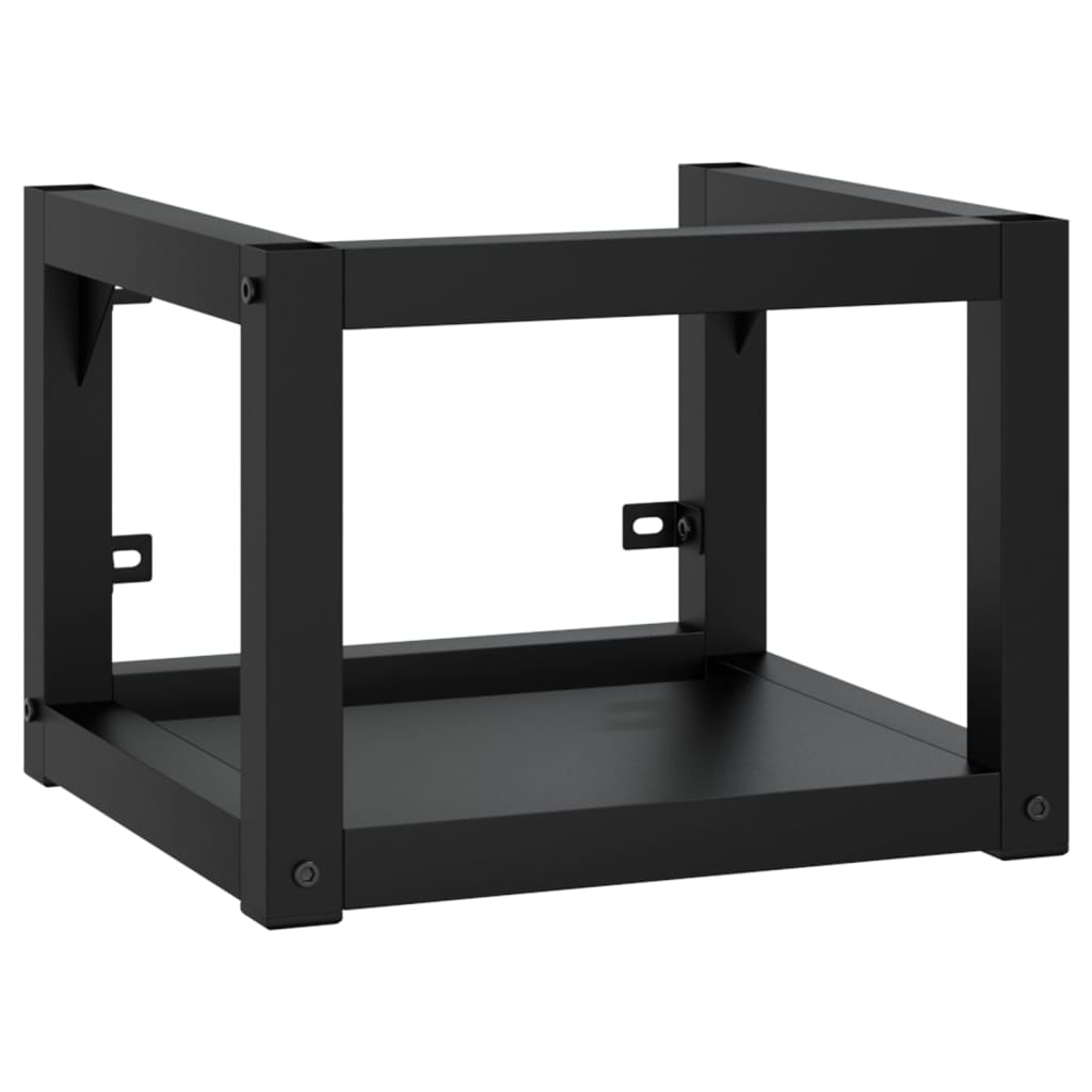 Badezimmer Wand-Waschtischgestell Weiß 59x38x31 cm Eisen