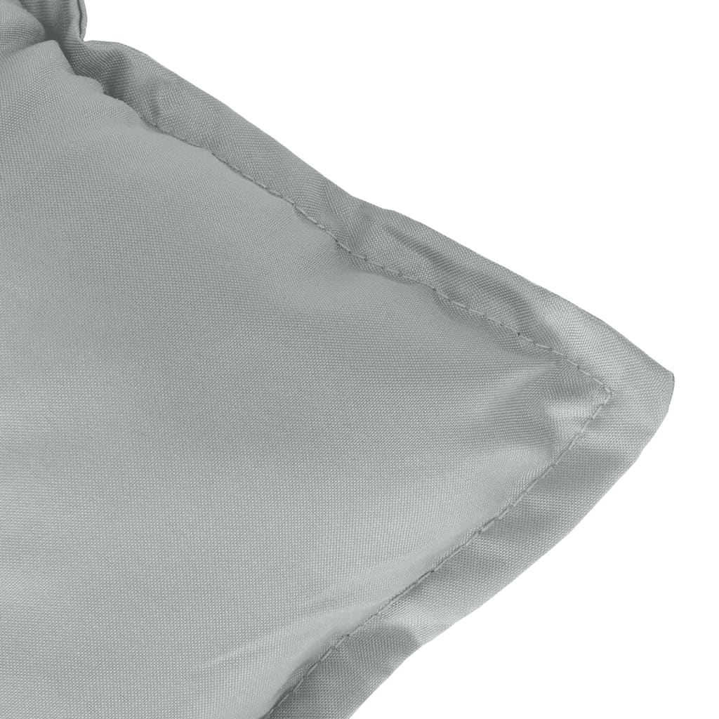 Gartenbank-Auflage Melange Anthrazit 100x50x7 cm Stoff