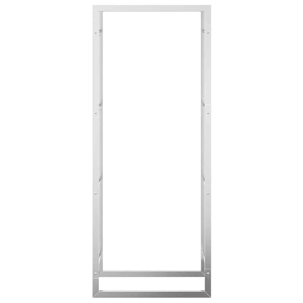 Brennholzregal 50x28x94 cm Edelstahl