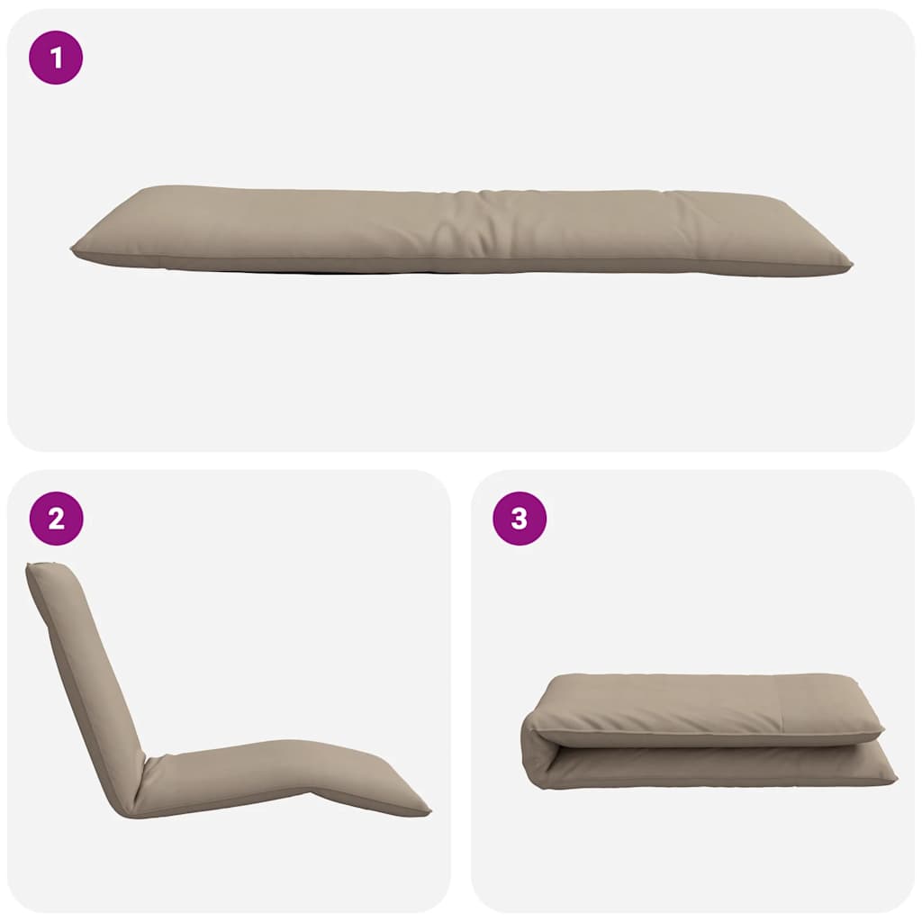 Sonnenliege Klappbar Anthrazit 175x54x8,5 cm Oxford-Gewebe