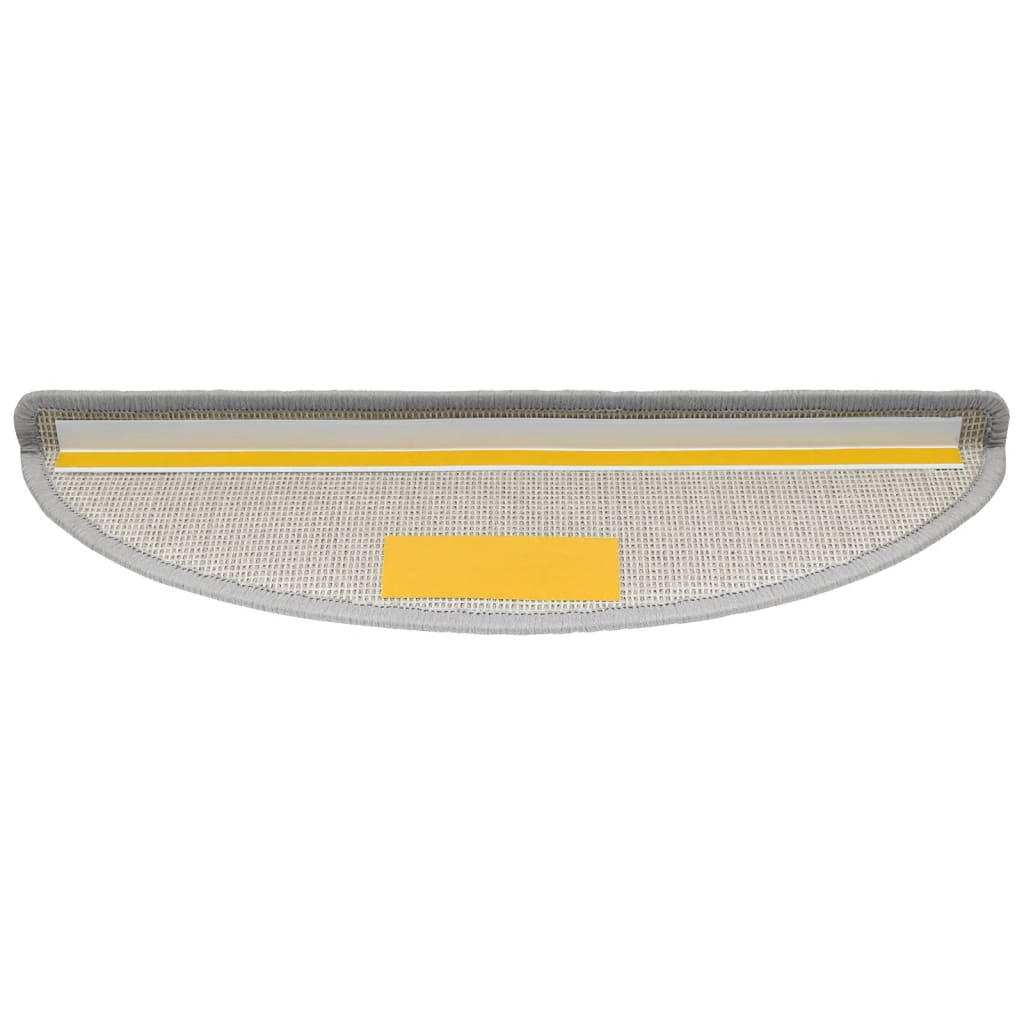 Stufenmatten 15 Stk. 56x17x3 cm Anthrazit Halbrund