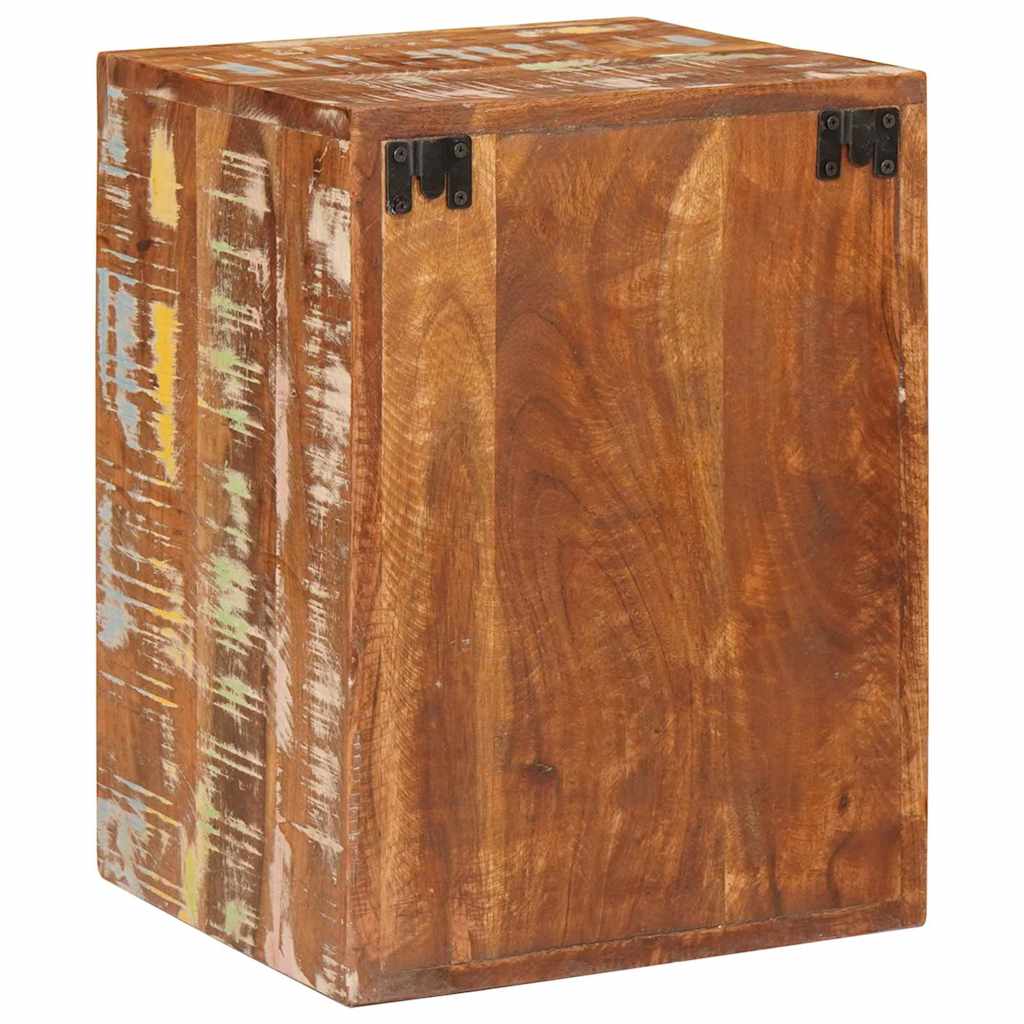 Nachttisch Braun 35 x 33 x 48 cm Massivholz Mango