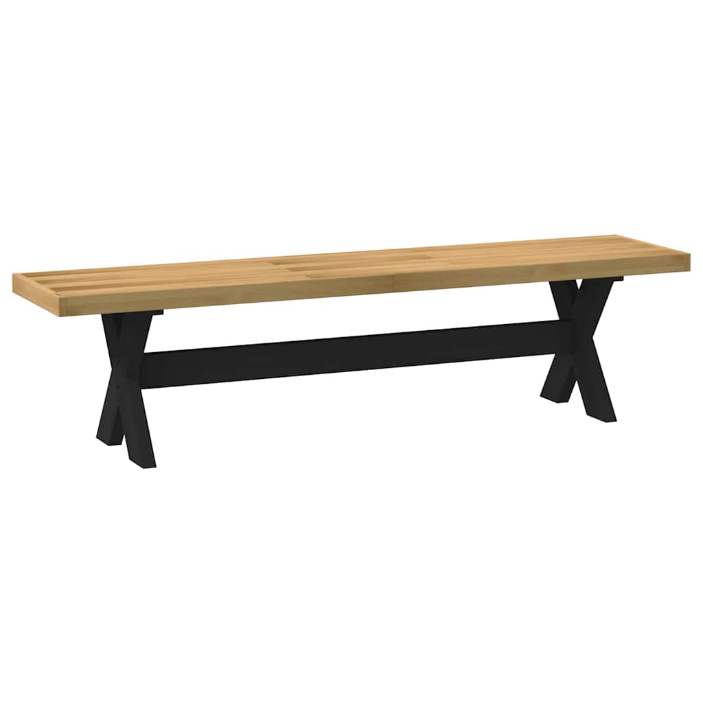 Esstischbank NOAIN 180 x 41 x 45 cm Massives Kiefernholz