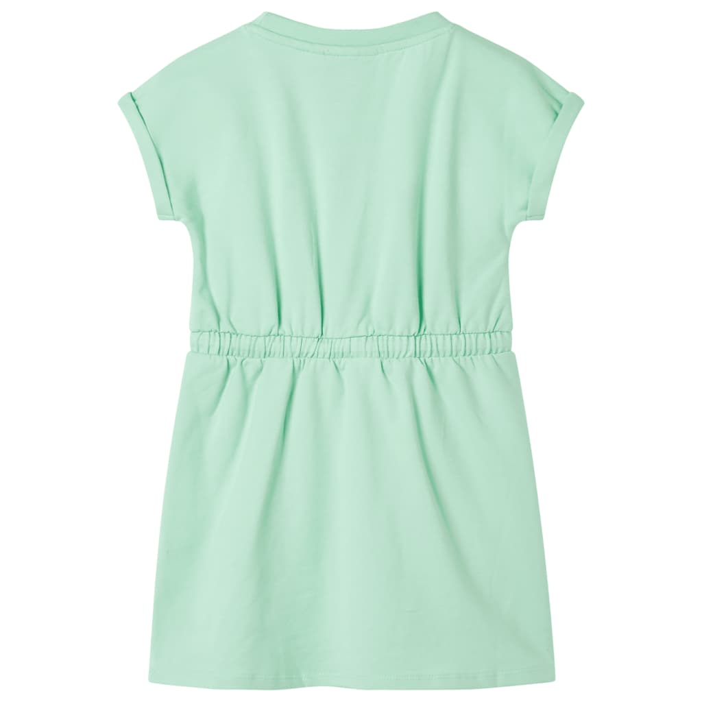 Kinderkleid mit Kordelzug Hellrosa 104