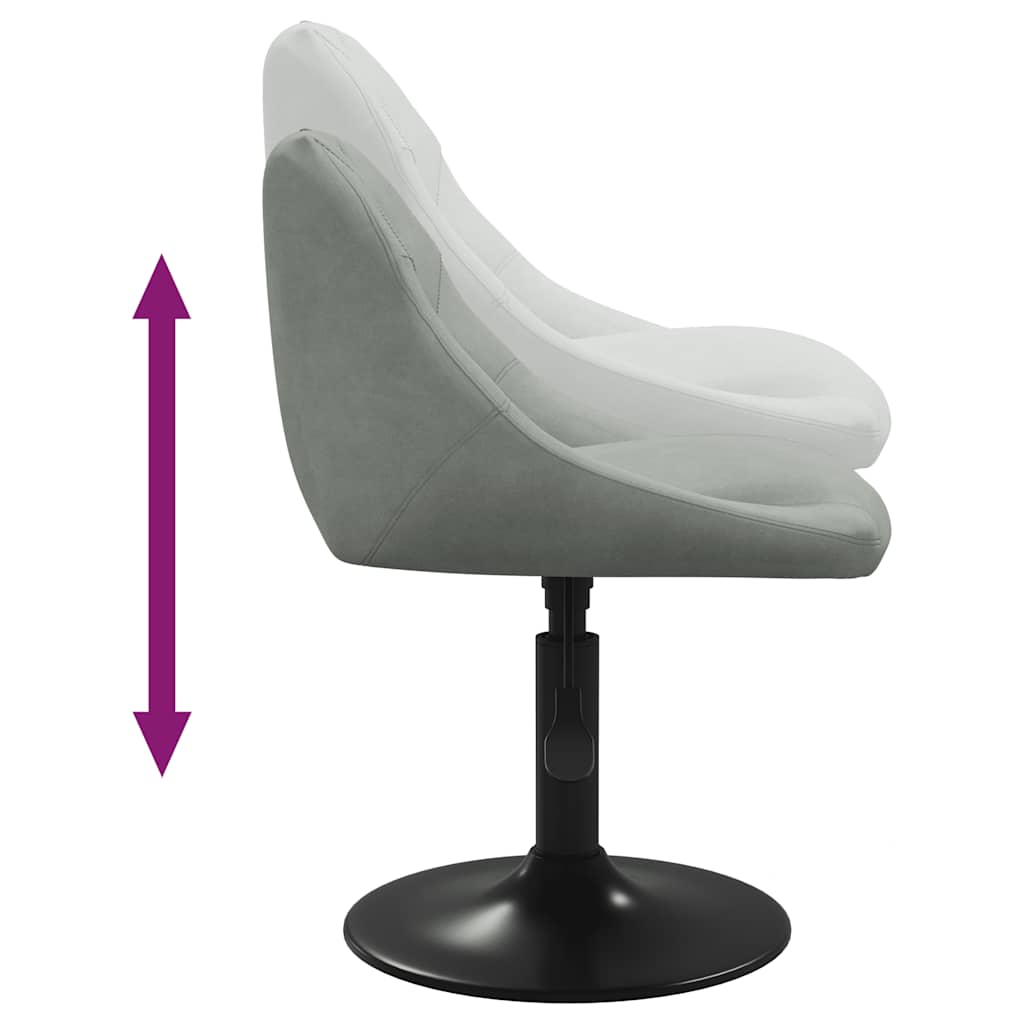 Barhocker Schwarzer Samt