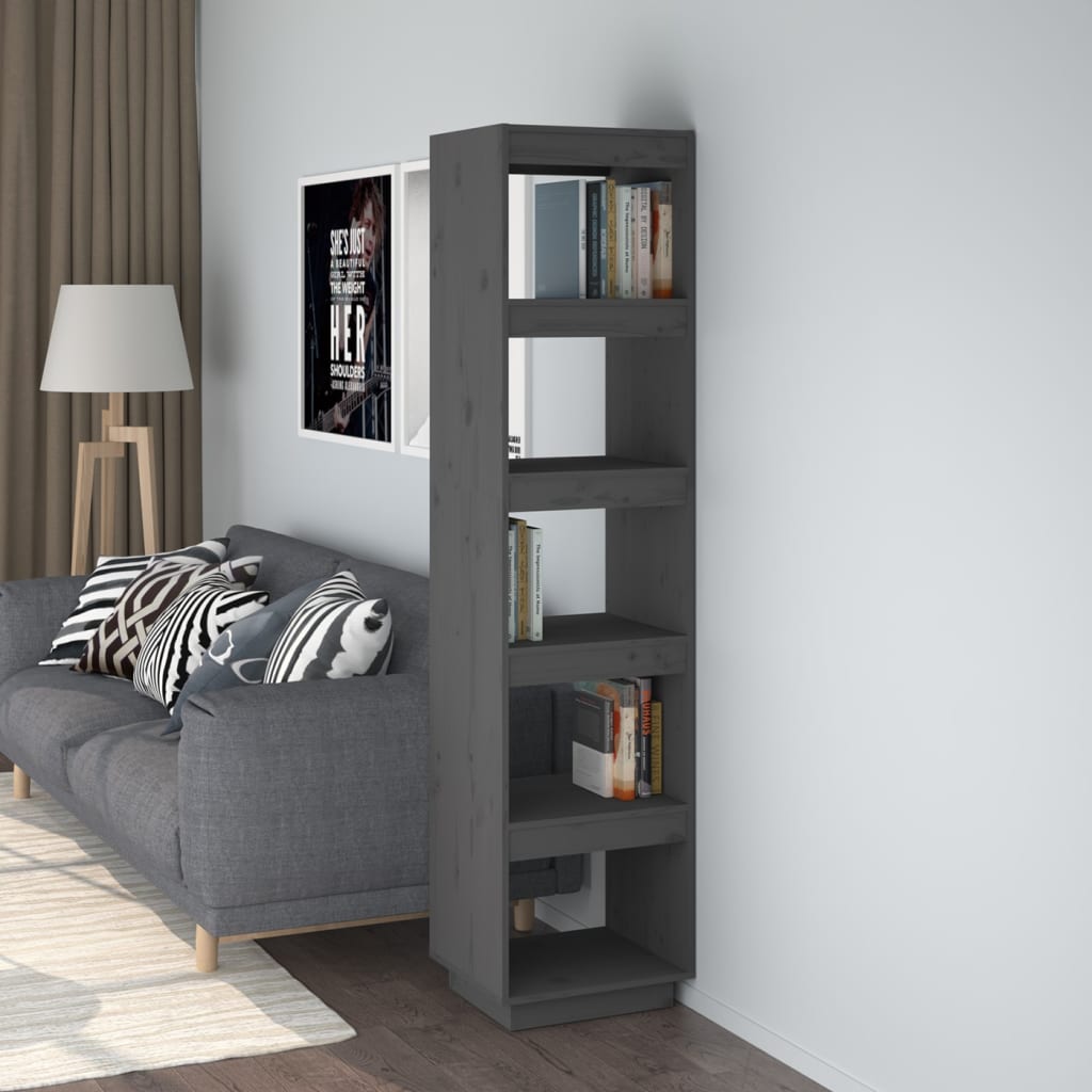 Bücherregal 40x35x71 cm Massivholz Kiefer