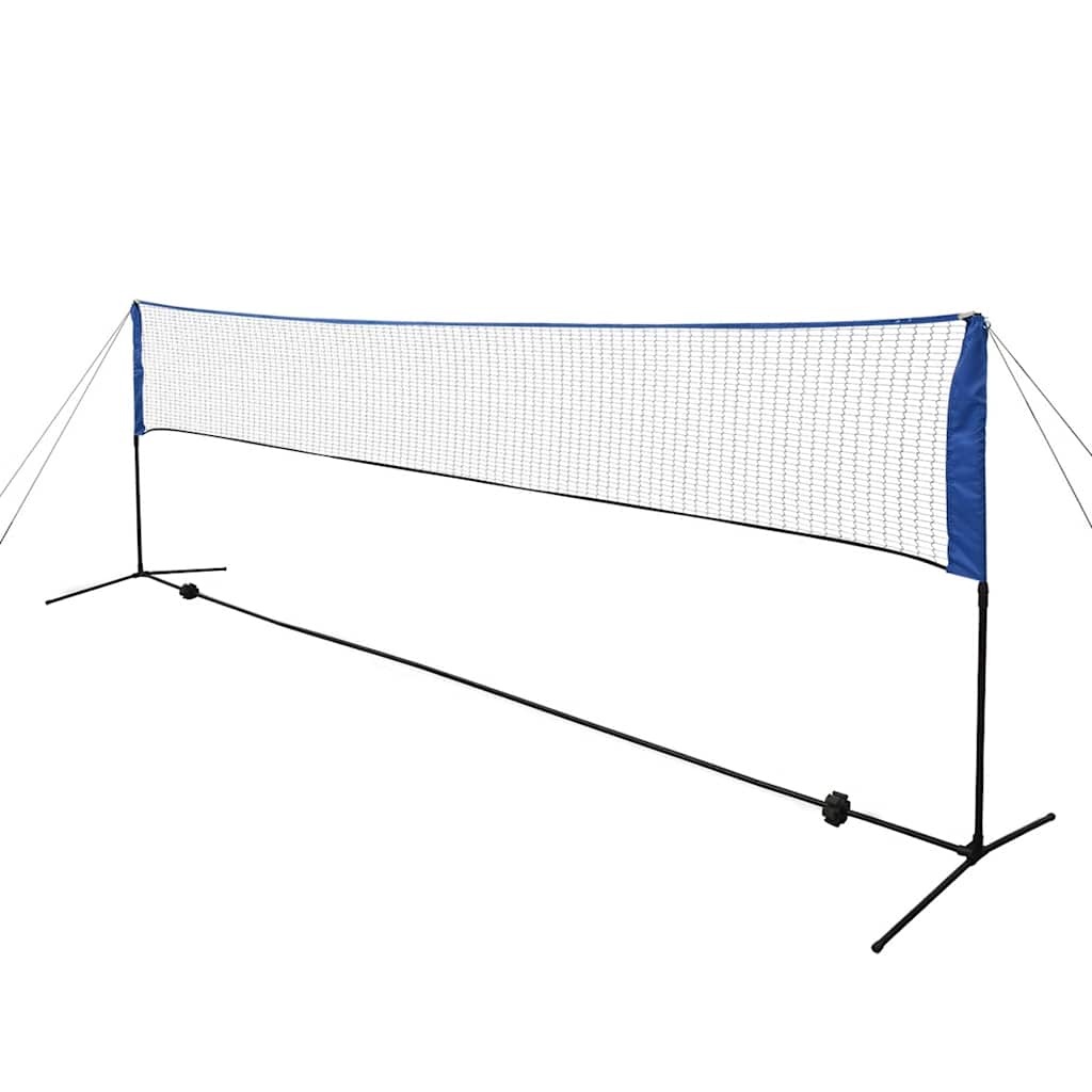 Badmintonnetz-Set mit Federbällen 300 x 155 cm