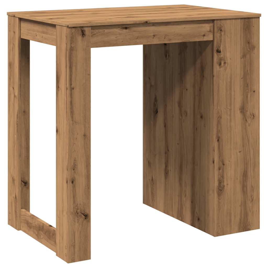 Bartisch Weiß 102x70x103,5 cm Holzwerkstoff