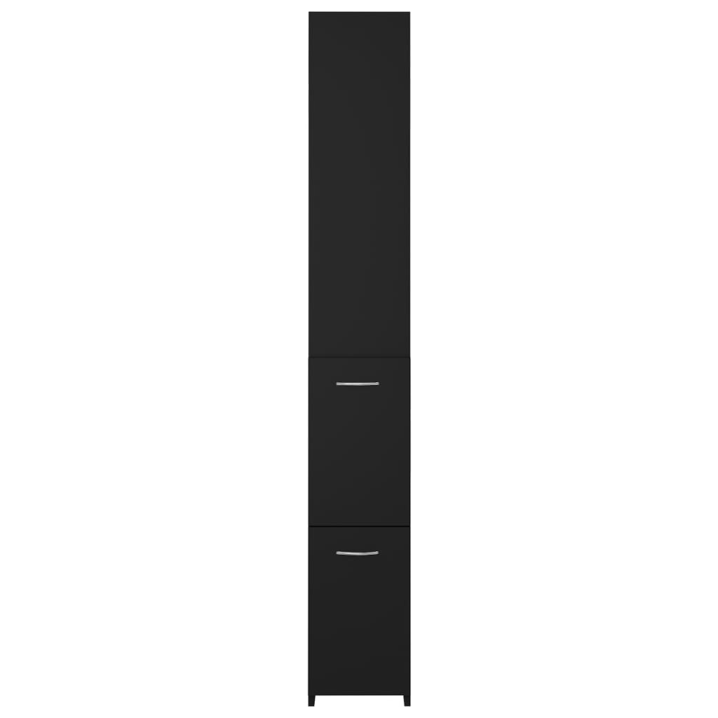 Badschrank Weiß 25x26,5x170 cm Holzwerkstoff