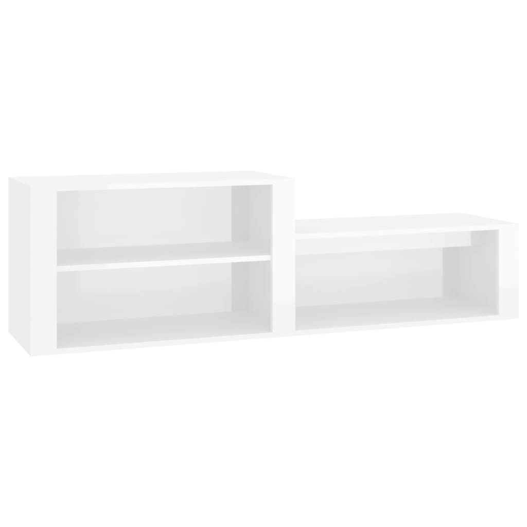 Schuhschrank Weiß 150x35x45 cm Holzwerkstoff