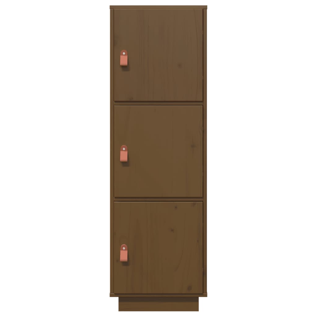 Highboard 34x40x108,5 cm Massivholz Kiefer