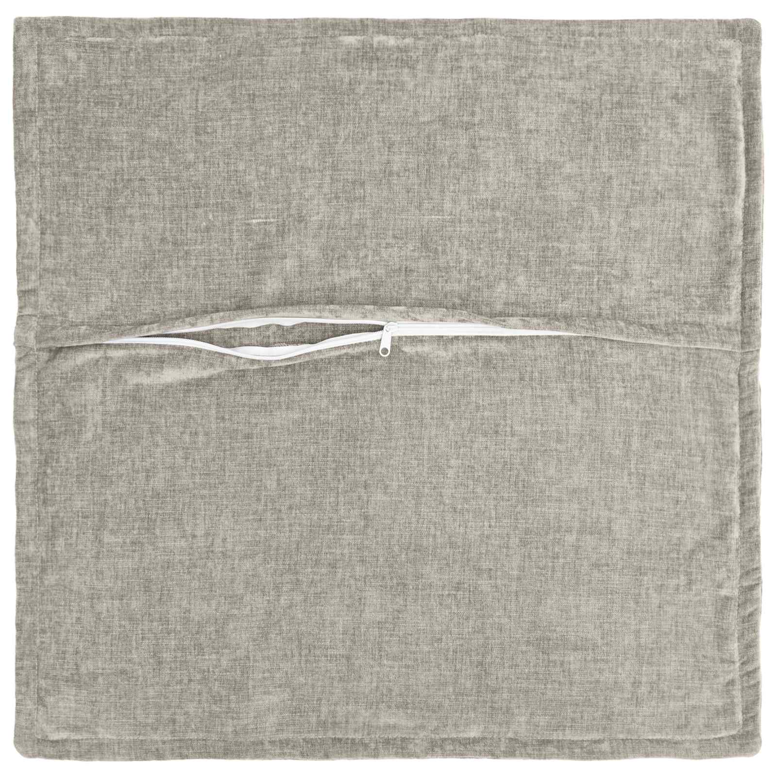 Kissenbezug 2 Stk. HOUTEN Dunkelgrau 30 x 30 cm Chenille-Stoff