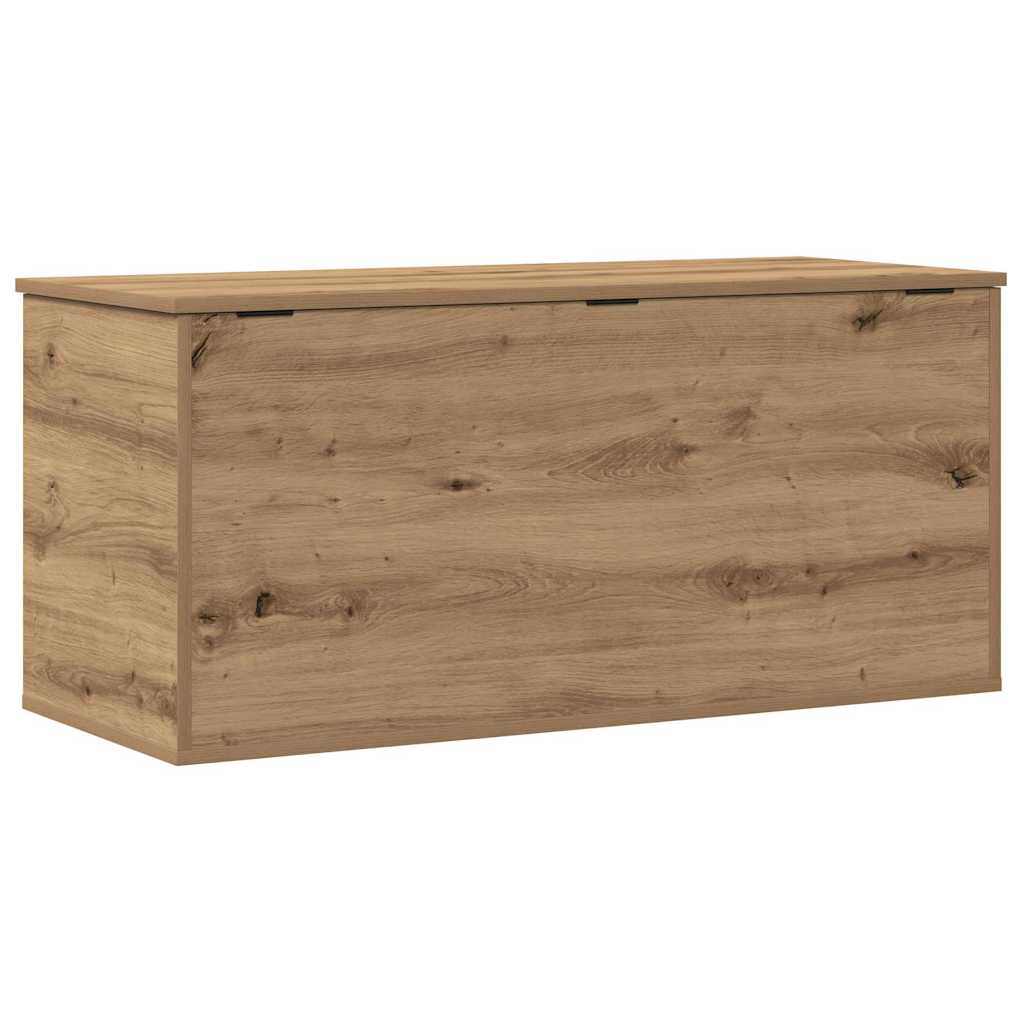Aufbewahrungstruhe Weiß 84x42x46 cm Holzwerkstoff