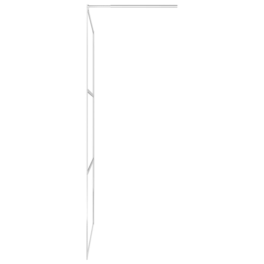 Duschwand für Begehbare Dusche mit Klarem ESG-Glas 80x195 cm