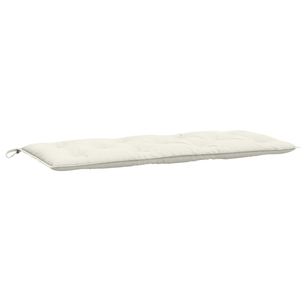 Gartenbank-Auflage Melange Anthrazit 100x50x7 cm Stoff
