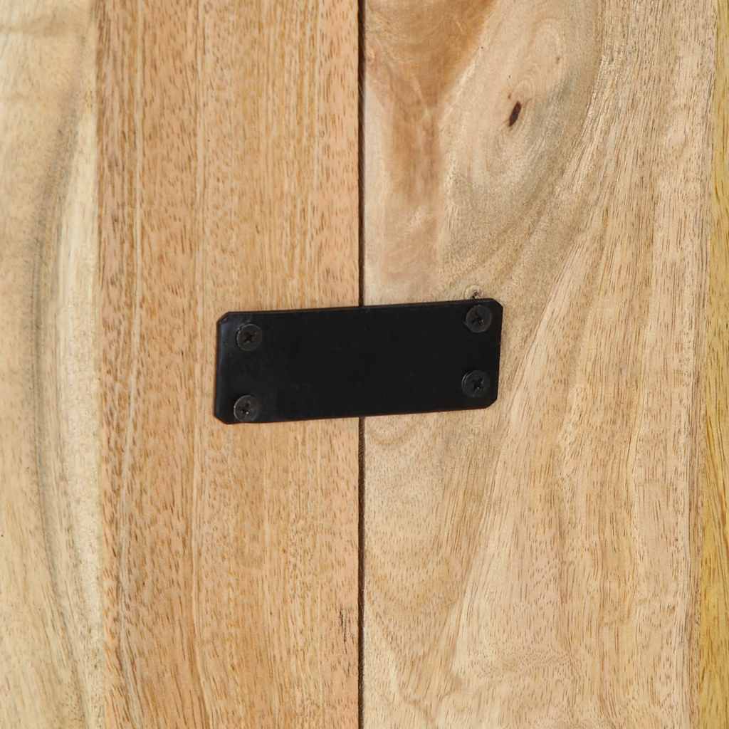 Kopfteil Mehrfarbig 160 cm Massivholz Altholz